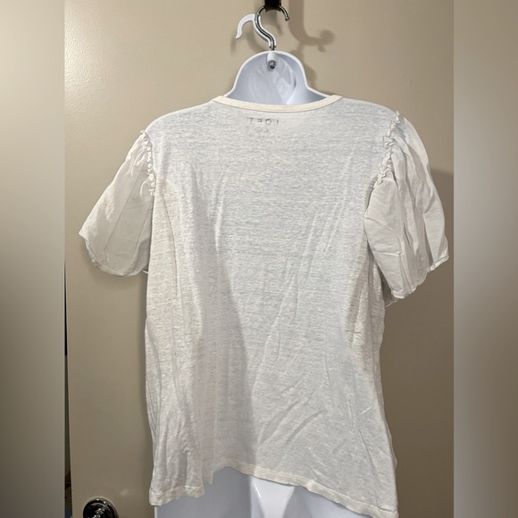 Loft Linen Puff Sleeve Shirt - Picture 3 of 3